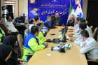 دیدار سرپرست اورژانس پیش بیمارستانی و مدیریت حوادث دانشگاه با کارکنان این مرک