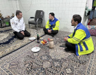 بازدید رئیس اورژانس ۱۱۵ استان از پایگاه های اورژانس در ایام نوروز