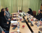 بازدید و برگزاری نشست تخصصی پدافند غیرعامل در اداره کل انتقال خون استان